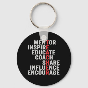 Porte-clés Mentor Inspirer Educer Coach Partager Influence Pa