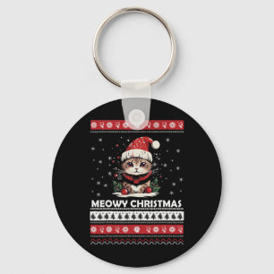 Porte-clés Meowo Catmas Chat Père Noël Noël Kitten Xmas Vilai