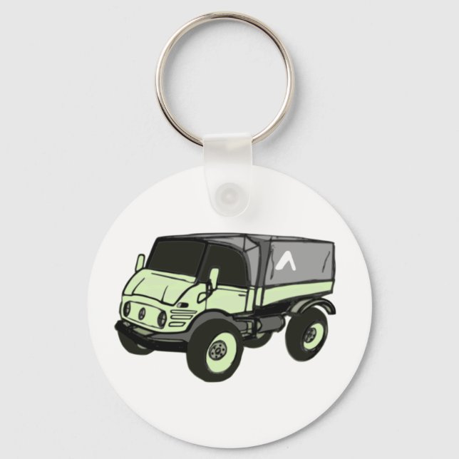 Porte-clés Mercedes Benz Unimog | PORTE - CLÉ (Recto)
