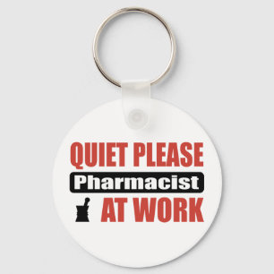 Porte-clés Merci De Pitié Pharmacien Au Travail