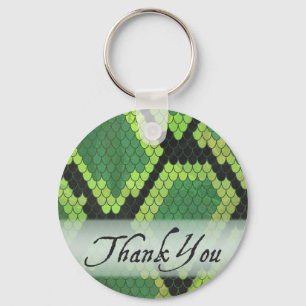 Porte-clés Merci de serpent animal sauvage
