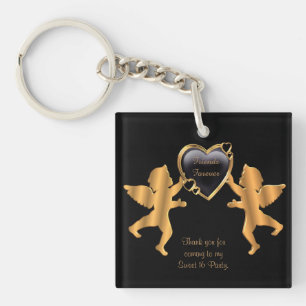 Porte-clés Merci porte - clé pour doux 16