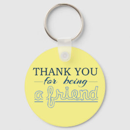 Porte-clés Merci pour être ami