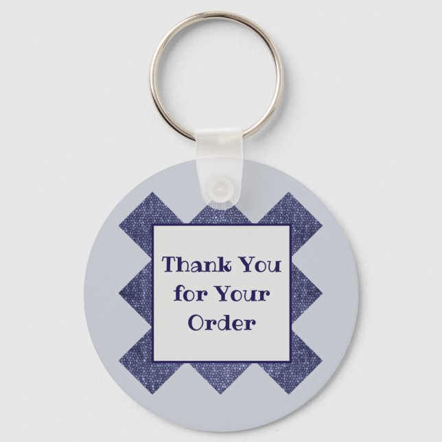 Porte-clés Merci pour votre entreprise professionnelle de com (Recto)