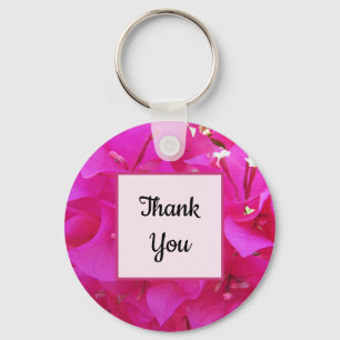 Porte-clés Merci Vivid Rose Azalea Fleur Pétale Photo