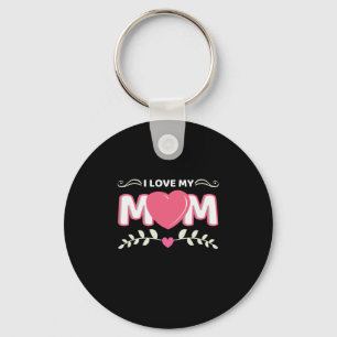 Porte-clés Mère Art I Love My Maman