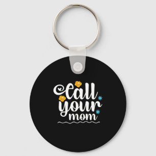 Porte-clés Mère Cadeau Appelez Votre Maman