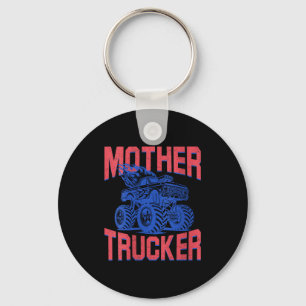 Porte-clés Mère de femmes camionneur maman de garçons monster