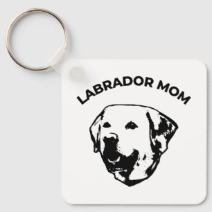 Porte-clés Mère de Labrador