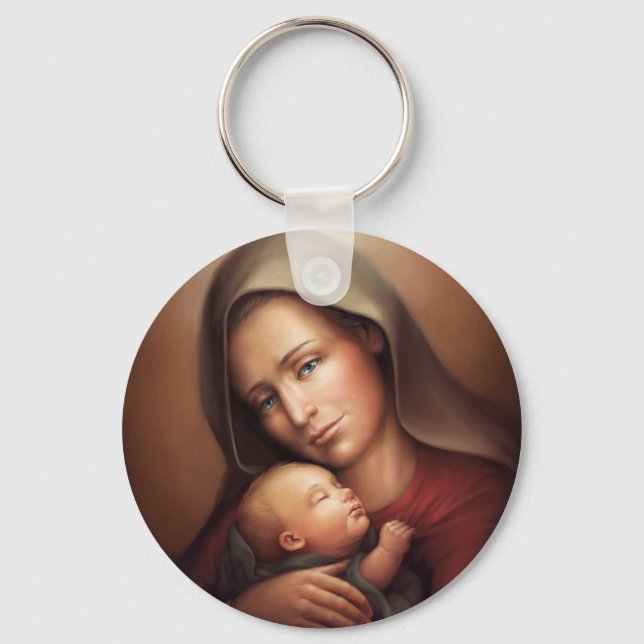 Porte-clés Mère divine (Recto)