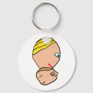 Porte-clés Mère et enfant