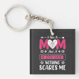 Porte-clés Mère ingénieur, Maman ingénieur