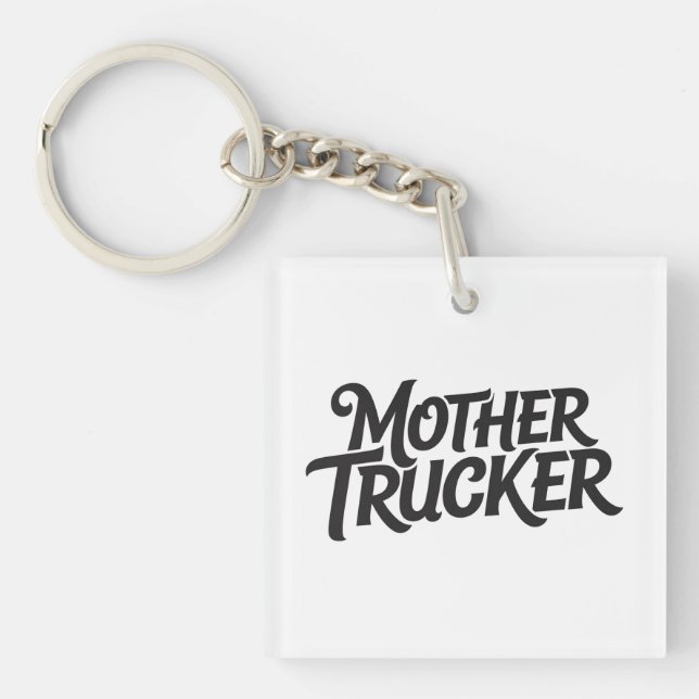 Porte-clés Mère Trucker (Devant)
