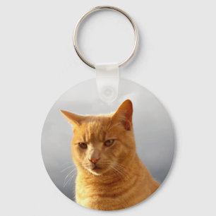 Porte-clés Merlin le chat gingembre