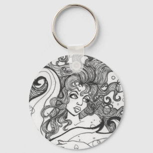 Porte-clés Mermaid Hair par Terrell Dorfeo