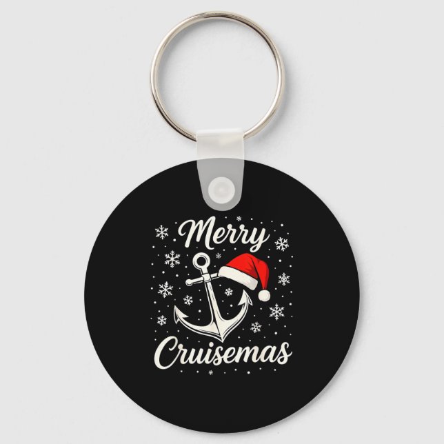 Porte-clés Merry Cruisemas Christmas Family Cruisin Funny Cru (Recto)