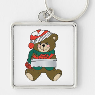 PORTE-CLÉS "MERY NOËL" TEDDDY BEAR