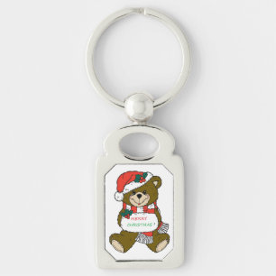 PORTE-CLÉS "MERY NOËL" TEDDDY BEAR