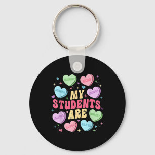 Porte-clés Mes Étudiants Sont Enseignants Valentines Day Cand