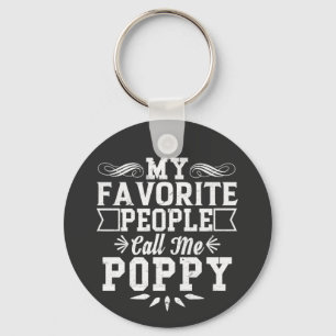 Porte-clés Mes gens favoris m'appellent Fête des pères de p