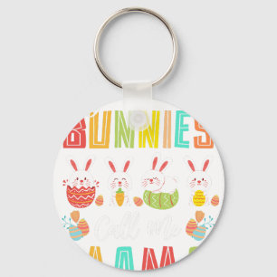 Porte-clés mes lapins préférés m'appellent maman, rétro, vint