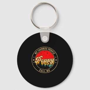 Porte-clés Mes personnes préférées m'appellent Ppy Retro pour
