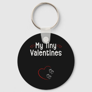 Porte-clés Mes tout petits amoureux de la Saint-Valentin jume