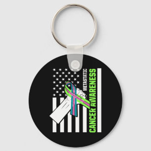Porte-clés Metastatic Breast Cancer Awareness Therapy Us Warr