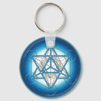 Porte-clés Metatrons Würfel - Merkaba - Stern Tetraeder