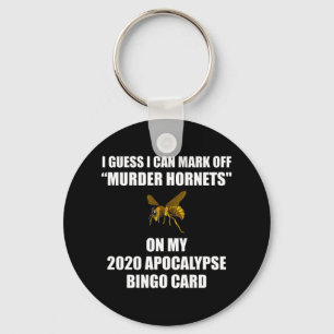 Porte-clés Meurtre Hornets 2020 Apocalypse Bingo