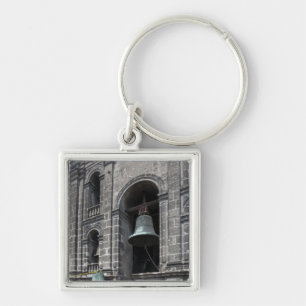 Porte-clés Mexique, Mexico City, Zocalo. Les tours de la cloc