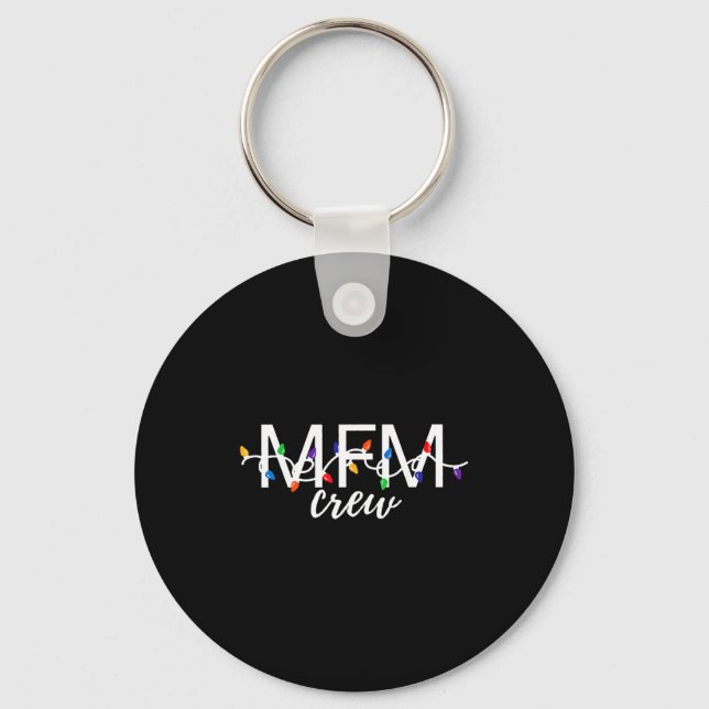 Porte-clés Mfm Crew Christmas Maternal Fetal Medicine Obgyn N (Recto)