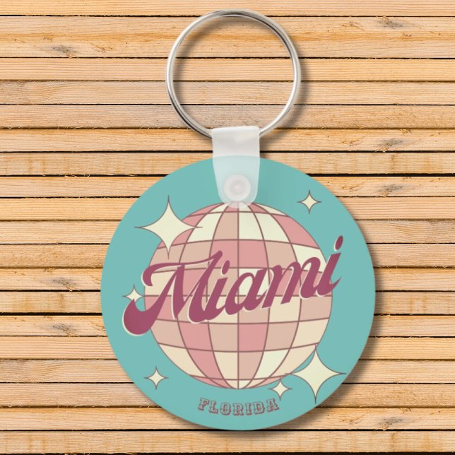 Porte-clés Miami City Florida voyage souvenir (Créateur téléchargé)