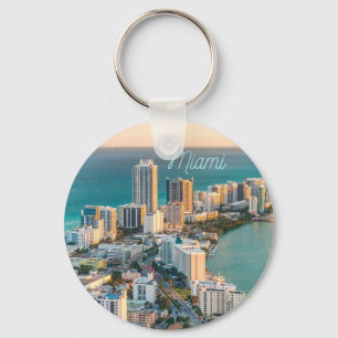 Porte-clés Miami South Beach Floride Vue océan