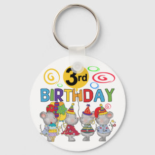 Porte-clés Mice 3e anniversaire T-shirts et cadeaux