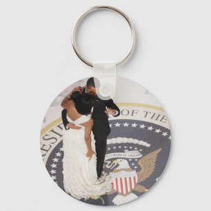 Porte-clés Michelle et Barack Obama