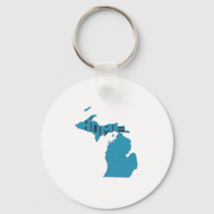 Porte-clés Michigan Home State