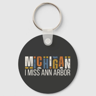 Porte-clés Michigan I Miss Ann Arbor
