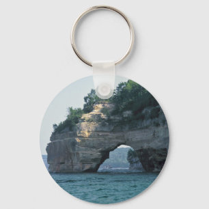 Porte-clés Michigan Petit Portal Geology Photo