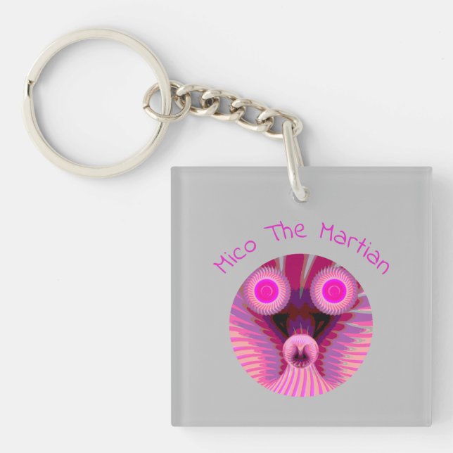 Porte-clés Mico Le Martien (Devant)