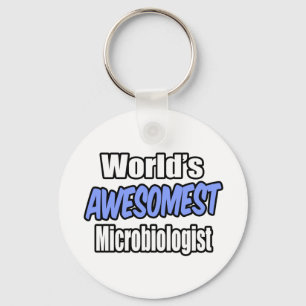 Porte-clés Microbiologiste le plus averti du monde