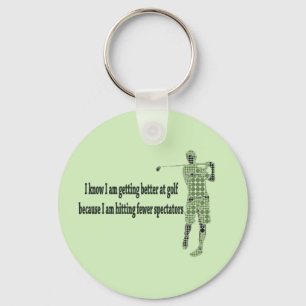 Porte-clés Mieux se rendre au golf