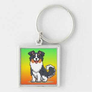 Porte-clés Mignon Berger Australien-23144