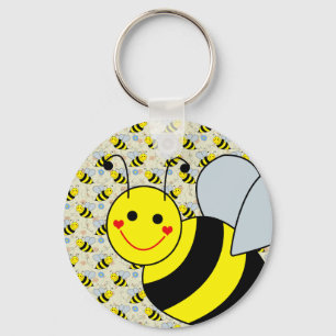 Porte-clés Mignon gaffez l'abeille