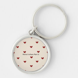 Porte-clés Mignonne Coeur Maman Porte - clé - Fête des Mères