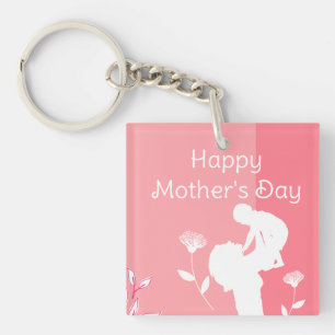 Porte-clés Mignonne Première Fête des Mères