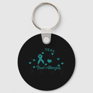 Porte-clés Migre I Turquoise Pour Les Allergies Alimentaires 