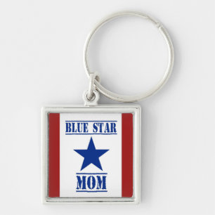 Porte-clés Militaires de maman d'étoile bleue