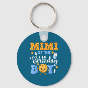 Porte-clés Mimi du garçon d'anniversaire drôle de lait et bis