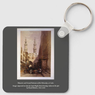 Porte-clés Minarets & Entrée de Metwaleys Roberts/Haghe Art